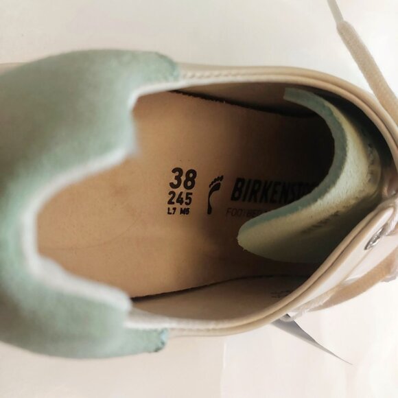 Birkenstock Bend Low Decon Pop Womens 7 Mens 5 Nubuck Leather Sneakers Narrow - Picture 2 of 9